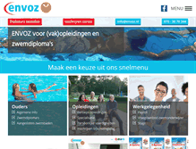 Tablet Screenshot of envoz.nl